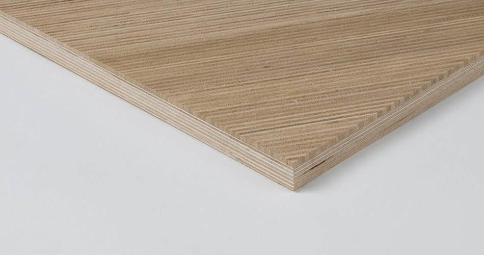 Plexwood® - Geometric Panel one-sided for staircase and podium